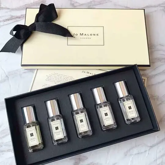 【超值！送人自用都很赞】Jo Malone/祖玛珑香水套盒淡香Q版五件套 9ml/瓶*5 新期效 带喷头