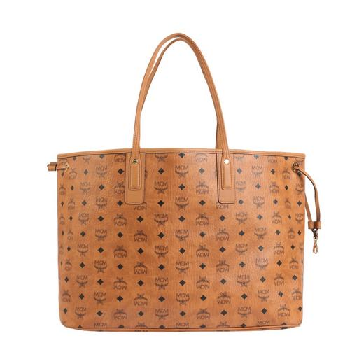 MCM 女士双面印花单肩手提包菜篮子托特包子母包 礼物送女友 10505 商品图2
