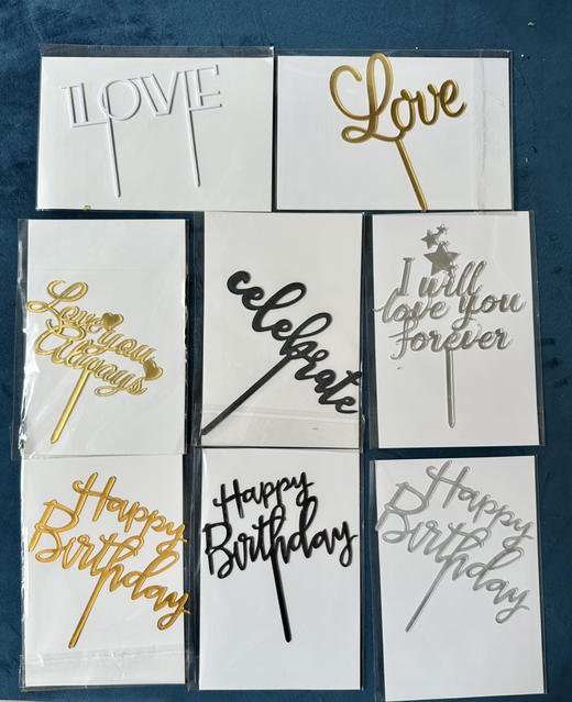 生日蛋糕插牌 商品图0