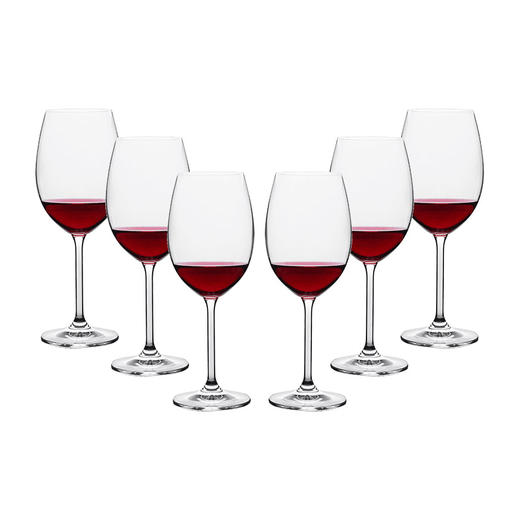 【清仓特惠6折，仅1套】捷克进口BOHEMIA波西米亚水晶欧式玻璃红酒杯 高脚葡萄酒杯家用套装 商品图0