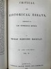 1854年 麦考莱评论与历史随笔集（全2卷合订本） 真皮精装32开 商品缩略图4