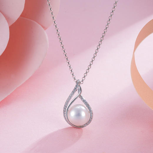 子佩集S925银珍珠吊坠【PM1678-XF】(不含链)2305 商品图2