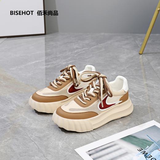 新品网纱松糕底透气舒适休闲鞋498B32524 商品图5