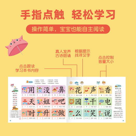 象形识字启蒙发声书 商品图4