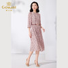 乔万尼真丝桑蚕丝连衣裙夏收腰裙ET2E216 商品缩略图3