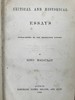 1869年 麦考莱评论与历史随笔集（全2卷合订本） 真皮精装32开 商品缩略图2