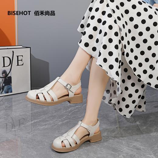 新品夏季透气猪笼鞋498B32575 商品图4