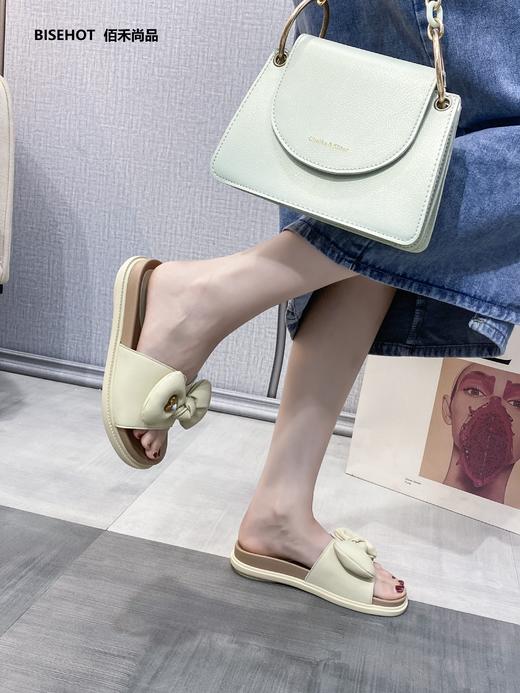 新品双层底软底软面甜美女拖394B32547 商品图1