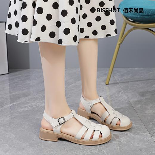 新品夏季透气猪笼鞋498B32575 商品图6