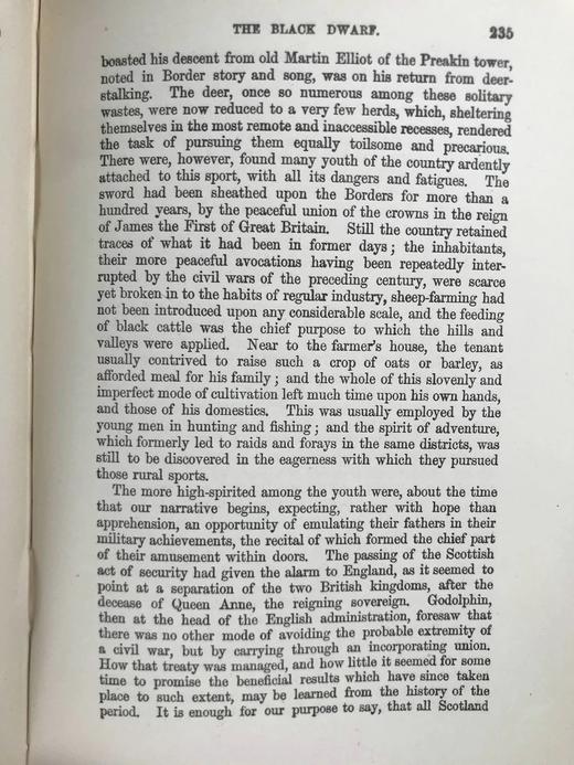 1871年 司各特《蒙特罗斯传奇》 约6幅版画插图 漆布精装32开 商品图10