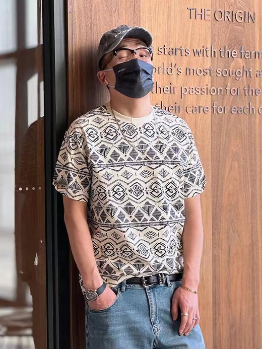 印自男装圆领短T711687701801 商品图0