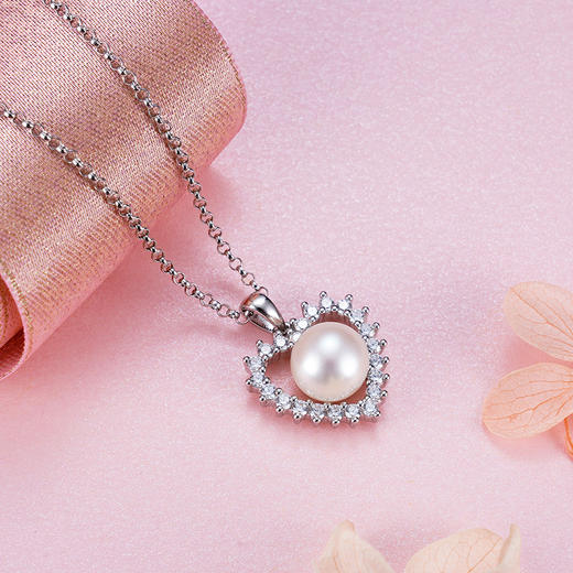 子佩集S925银珍珠吊坠【PM1485-XF】(不含链)2305 商品图2