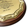 木质奖牌定制定做创意金属圆形授权牌加盟商合伙人荣誉牌匾证书 商品缩略图3