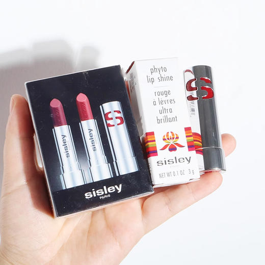 【5.20 大牌再降价】SISLEY植物莹亮唇膏礼盒3G（4号一只+6号一只) 日期23年7月到9月， 彩妆可以延长两年 商品图4