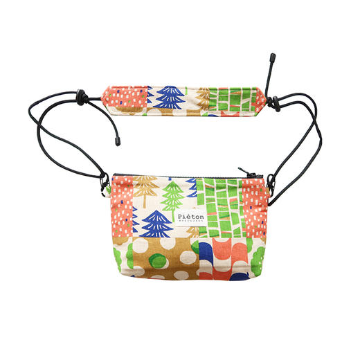 HUJI祤集pieton斜挎包插画小树林 商品图3