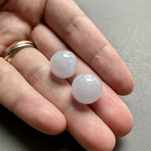 糯冰种翡翠珠子 商品图4