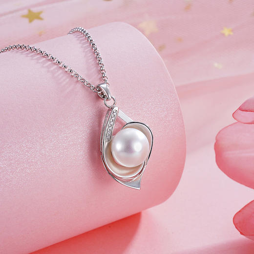 子佩集S925银珍珠吊坠【PM1193-XF】(不含链)2305 商品图0