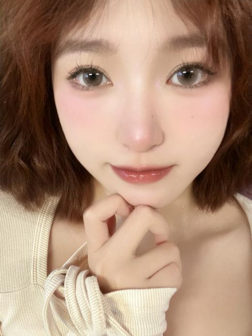 【中直径】VOKIVOKI-奶油雾灰-14.2mm【年抛 0-1000度 无525/575】 商品图1