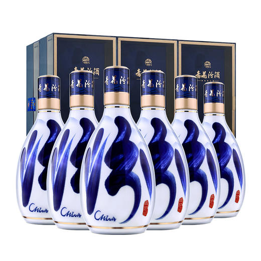 山西杏花村酒 53度青花30汾酒500mL*6瓶整箱装清香型 商品图4
