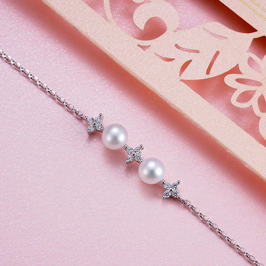 子佩集S925银珍珠手链【LM0042-XF】2305 商品图3
