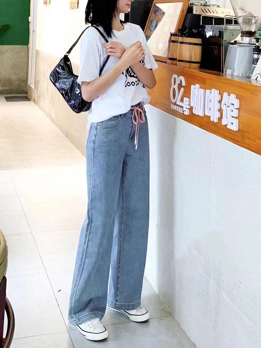女牛仔直筒裤83725 商品图3