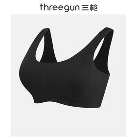 Threegun三枪(旗下百利安品牌)深V绵柔光面无痕无钢圈文胸-L42152N11