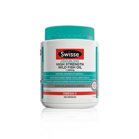 Swisse 深海鱼油软胶囊1500mg 400粒 澳大利亚（临时）