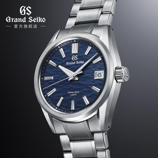 【微商城首发新品】GrandSeiko冠蓝狮gs诹访湖SD机械手表男SLGA019G 商品图2