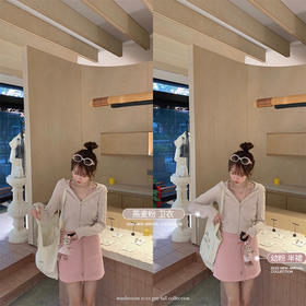 金蘑菇菇 卫衣+裙裤甜辣运动休闲两件套