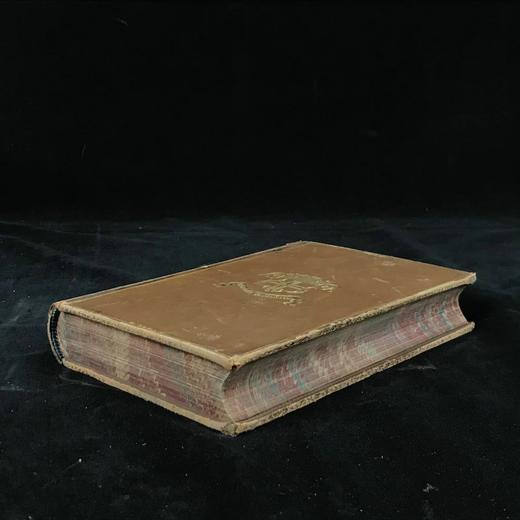 约19世纪后期 弥尔顿诗集 约7幅版画插图 全真皮精装32开 商品图1