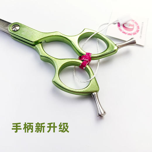铝柄小弯剪 6寸/6.5寸205# CKU GROOMER CLUB 学校推荐款 宠物美容剪 商品图3