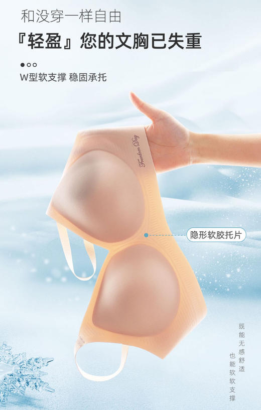 (299元/2件）果冻养护固定杯细带文胸53076 商品图4