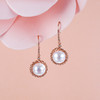 子佩集S925银珍珠耳环【EM2617-XF】镀玫瑰金2305 商品缩略图4