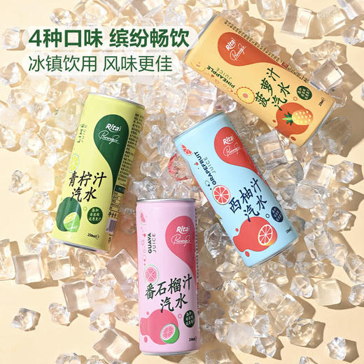 MM 山姆 Rita 越南进口 气泡混合果汁 250ml*24 商品图4