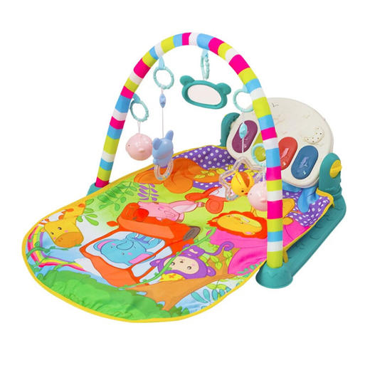 婴侍卫（BBG）蘑菇音乐琴 宝宝脚踏琴 宝宝钢琴健身架 商品图0