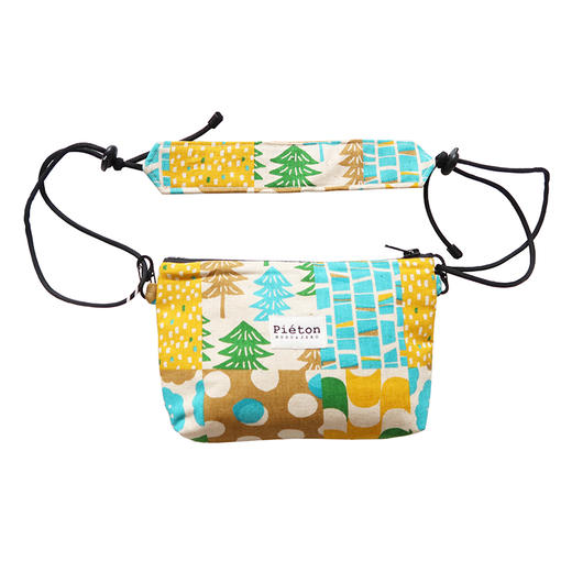 HUJI祤集pieton斜挎包插画小树林 商品图1