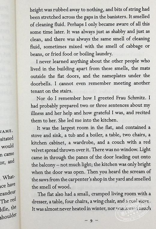 朗读者 The Reader 英文原版小说 本哈德施林克 Bernhard Schlink 奥斯卡奖封后之作 商品图6