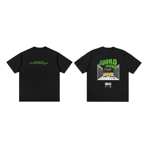 【非现货】MIDI×DOWNTOWN LIVE 联名T恤 商品图2