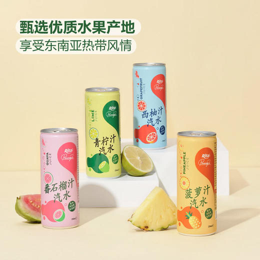 MM 山姆 Rita 越南进口 气泡混合果汁 250ml*24 商品图2