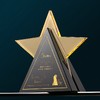 创意五角星水晶奖杯定制高档大气荣誉奖牌订制做优秀员工免费刻字 商品缩略图0