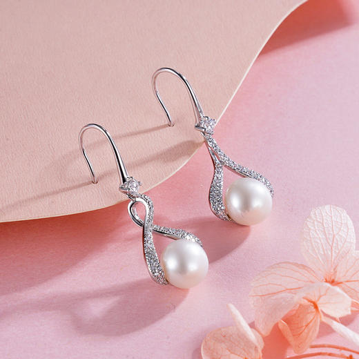子佩集S925银珍珠耳环【EM2625-XF】2305 商品图0