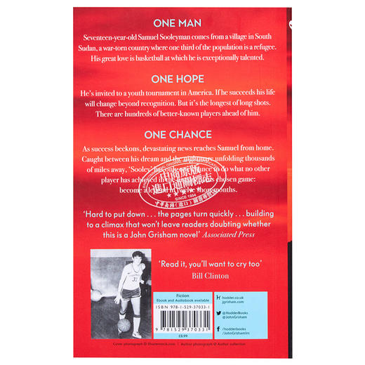 【中商原版】苏雷 约翰 格里森姆 英文原版 Sooley John Grisham 商品图1