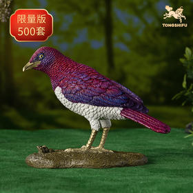 铜师傅 铜摆件《铜师傅百鸟集》之白腹紫椋鸟 家居饰品 桌面摆件
