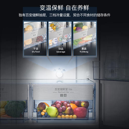 西门子（SIEMENS）550升十字门博纳臻鲜冰箱超大容量 铂金除菌净味 分区精储 精准保鲜(KC82EA920C)白色 商品图1