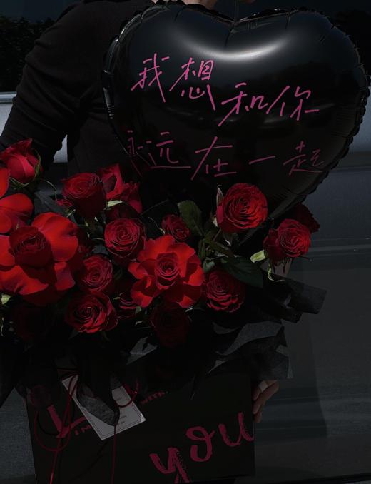 私有浪漫  红&黑  · 花盒 商品图1