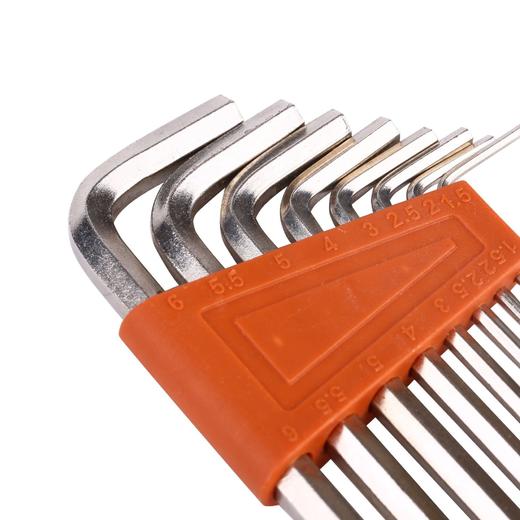 【货号07225】内六角扳手套装工具高硬度多功能加长款梅花螺丝扳手六棱型组合8只套装 商品图10