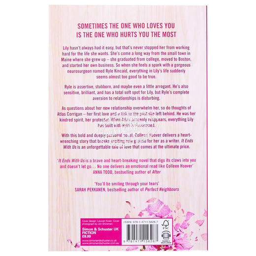 【中商原版】莉莉的选择 英文原版 It ends with us Colleen Hoover 商品图1