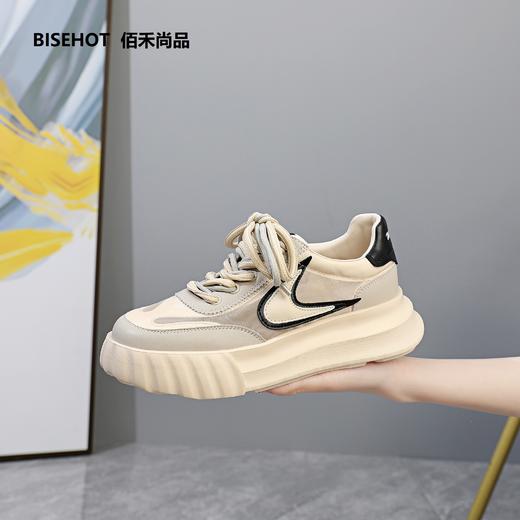 新品网纱松糕底透气舒适休闲鞋498B32524 商品图4