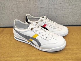 2022豪行春季新款22116271真皮时尚运动休闲平跟女鞋单鞋专柜正品