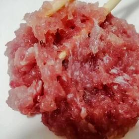 【冷冻】手工猪肉粒儿500g-运输过程会解冻